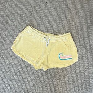 yellow pastel children’s shorts
